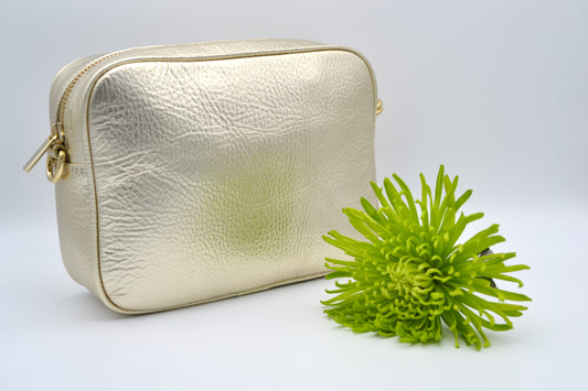 Zest Classic Hand Bag in Gold