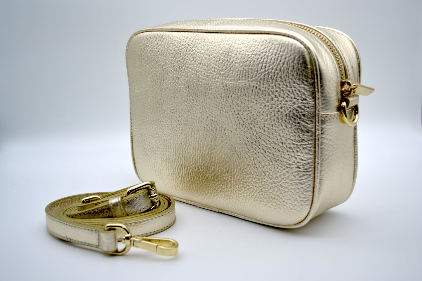 Zest Classic Hand Bag in Gold