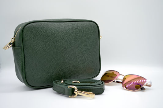 Zest Classic Hand Bag in Olive Green