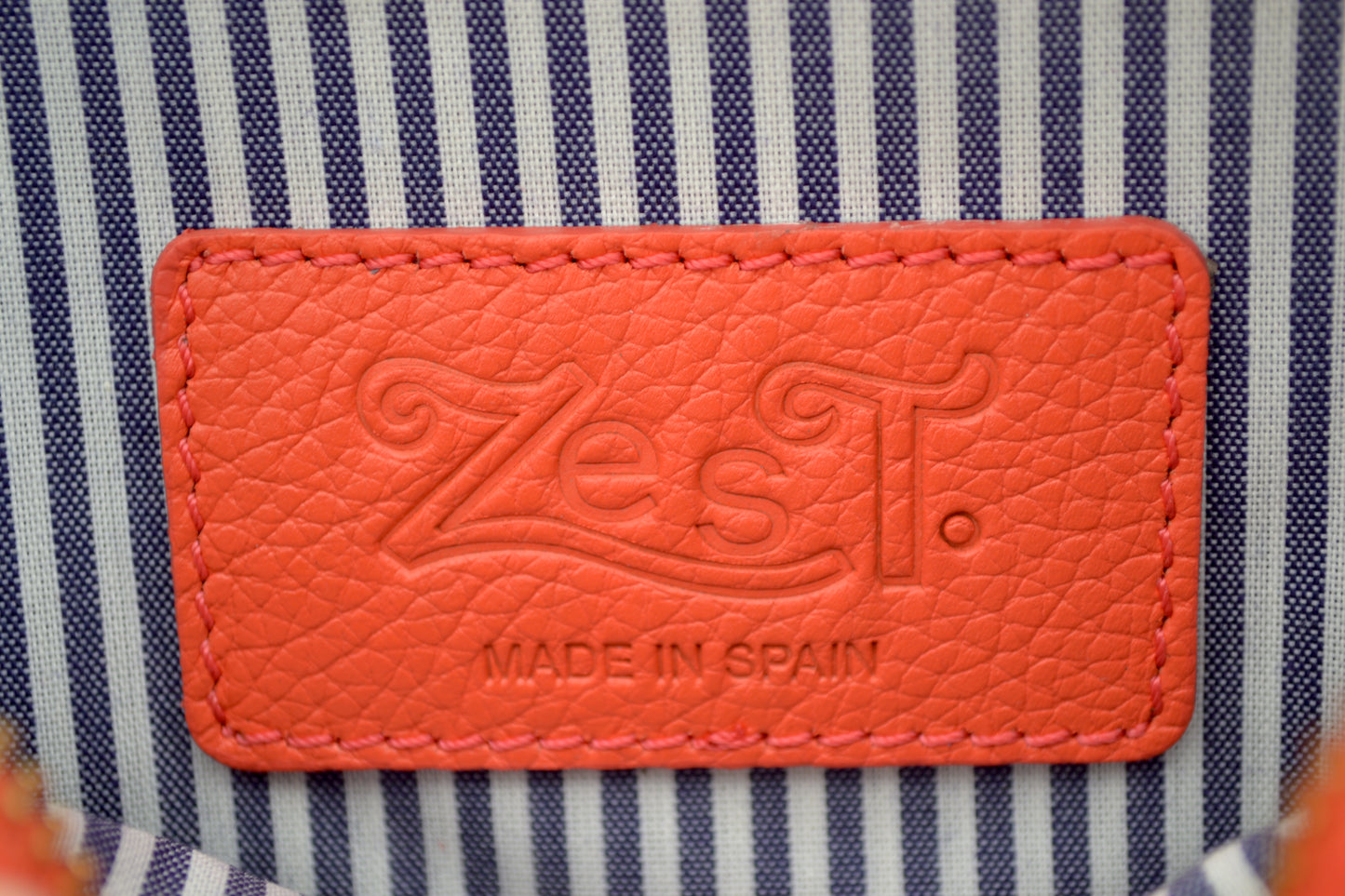 Zest Classic Hand Bag in Flame