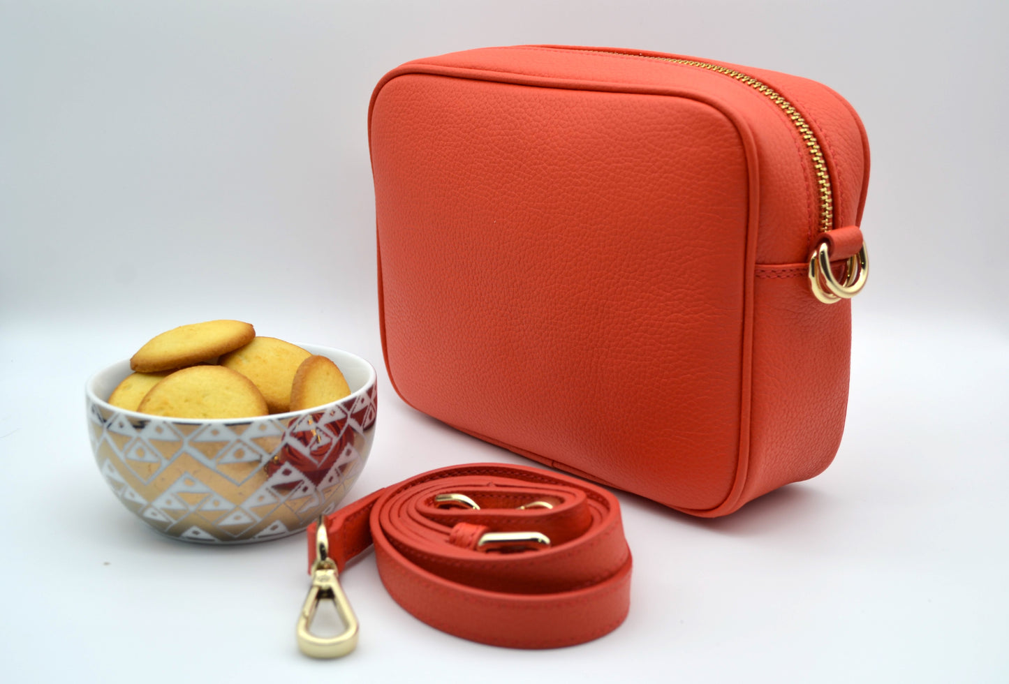 Zest Classic Hand Bag in Flame